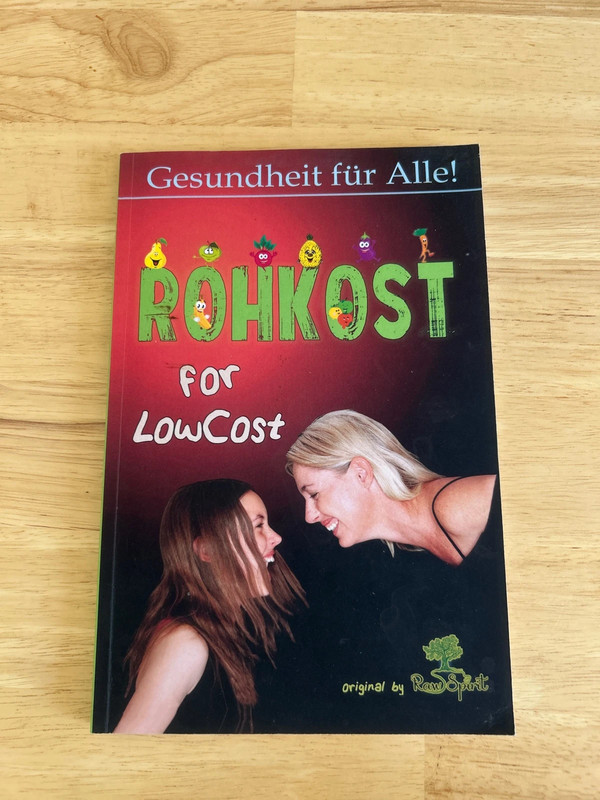 Buch „Rohkost for Lowcost“ Christian Pörtzel