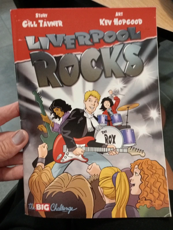 Cómic Liverpool Rocks