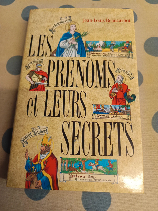 Les prénoms livre