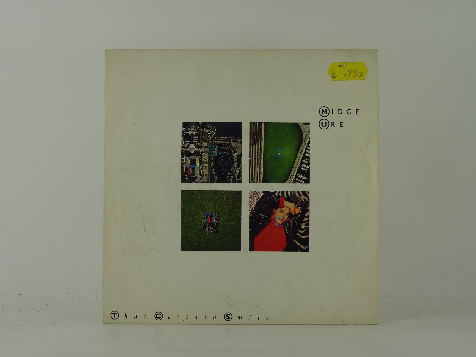 MIDGE URE THAT CERTAIN SMILE (4) 2 Track 7" Single plus Picture Sleeve CHRYSALIS