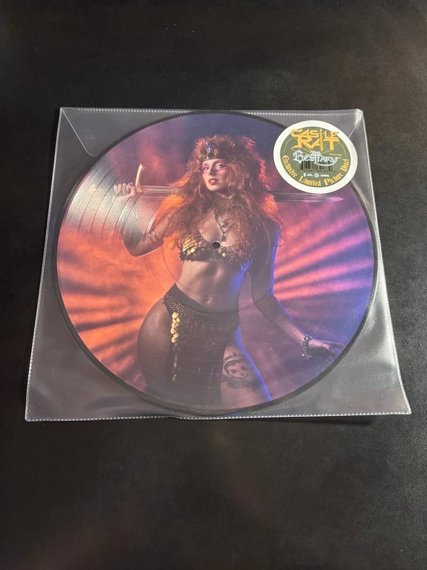 Castle rat The bestiary  picture disc vinyl LP heavy metal doom exclusive