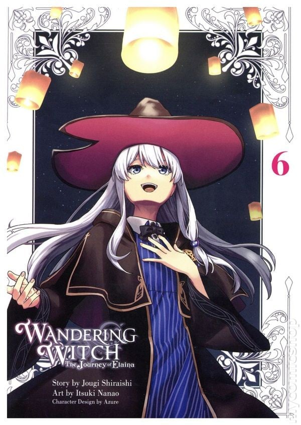Strega Errante: Il Viaggio di Elaina GN #6-1° NM 2025 Immagine Stock