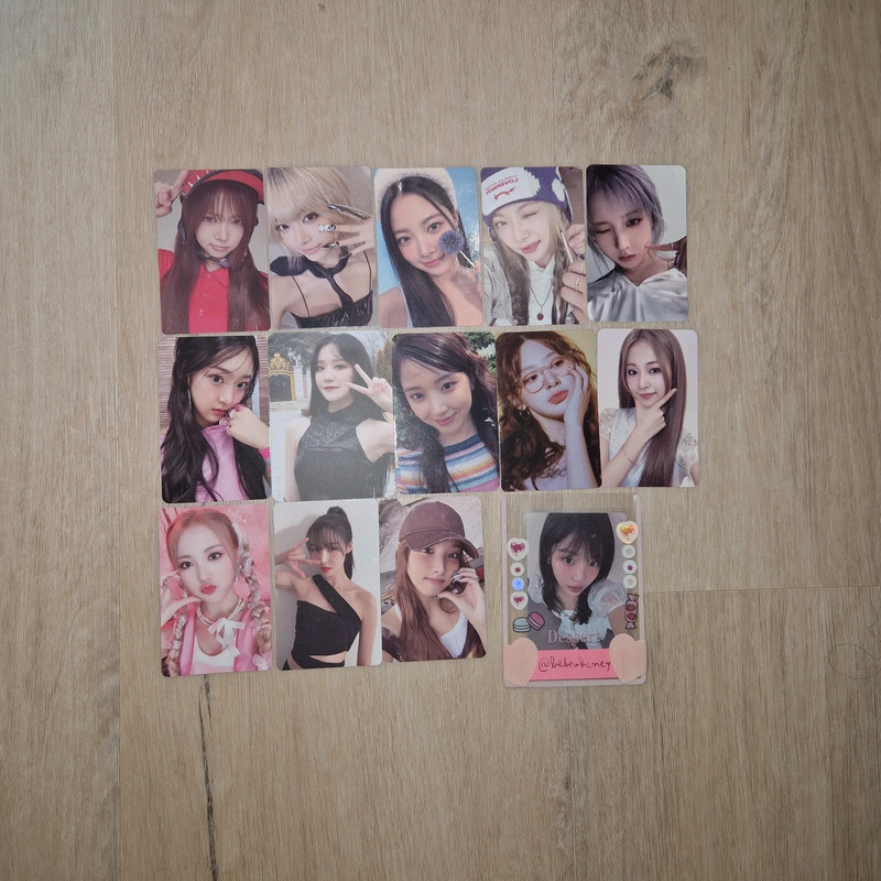 Wts misc gg photocards