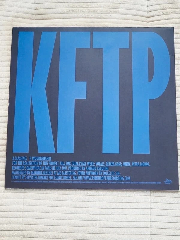 Vinyle 33 tours KFTP du groupe Kill For Total Peace