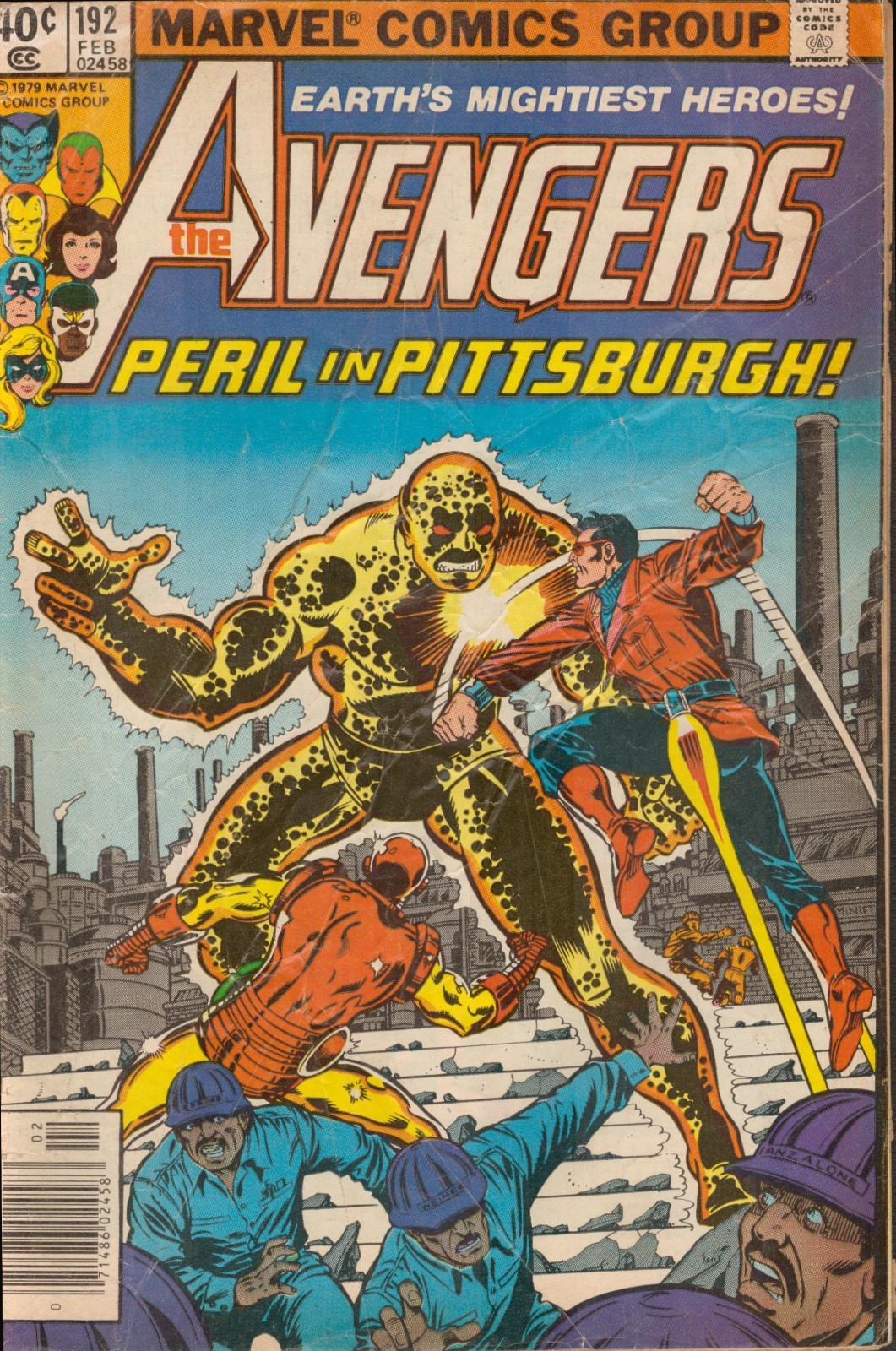 54512: MARVEL THE AVENGERS #192 grado G