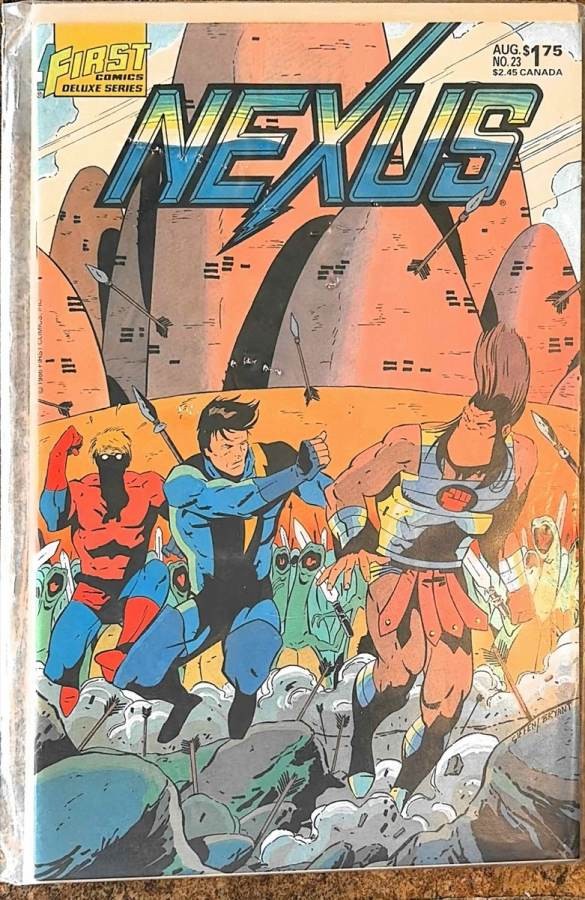 Nexus #23 (1986) Primo tasso fumetto