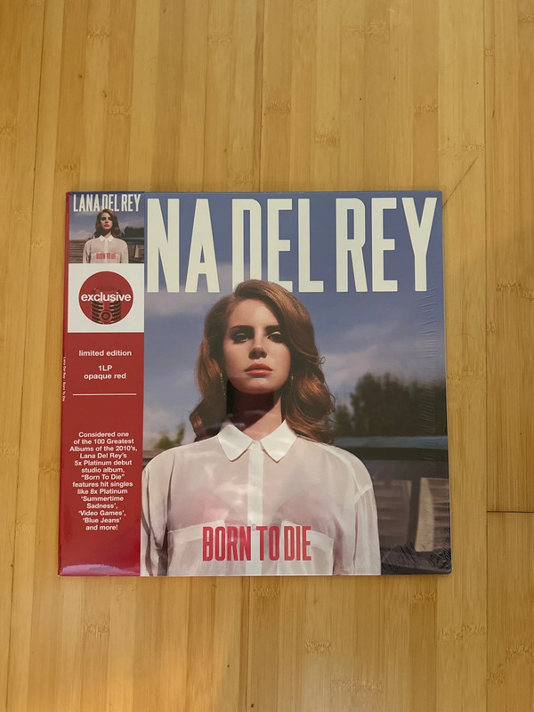 Lana Del Rey Born to Die Target exclusive vinyl