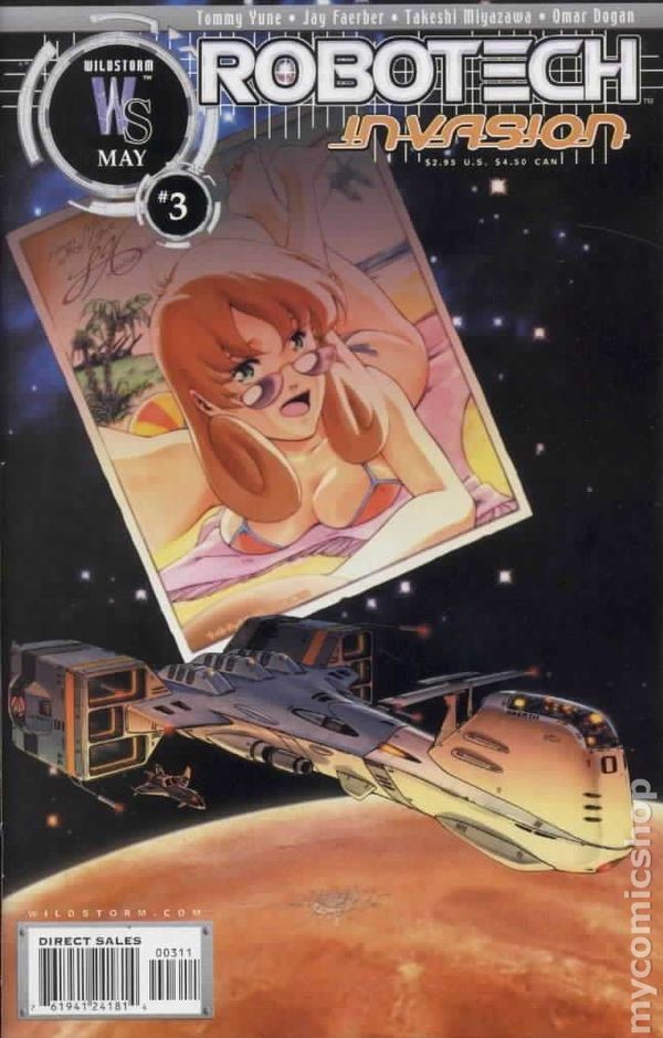 Robotech Invasion #3 FN 2004 Immagine Stock