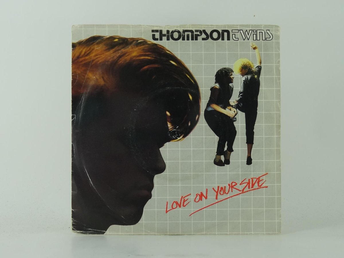 THOMPSON TWINS LOVE ON YOUR SIDE (1) (22) 2 Track 7" Single plus Picture Sleeve 
