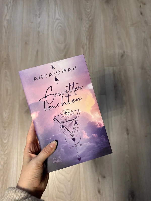 Gewitterleuchten von Anya Omah mit Farbschnitt