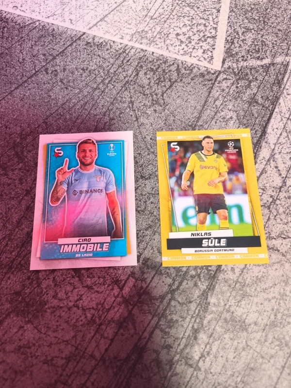 Ciro Immobile Niklas Süle Superstars Karten