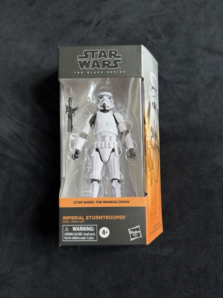Hasbro Star Wars la Serie Nera lo Stormtrooper Imperiale Mandaloriano