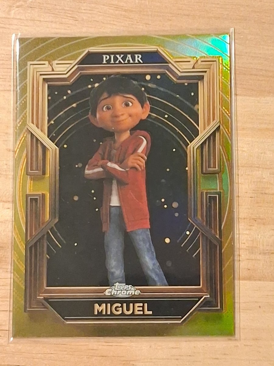 Miguel 2025 Topps Pixar Gold #69