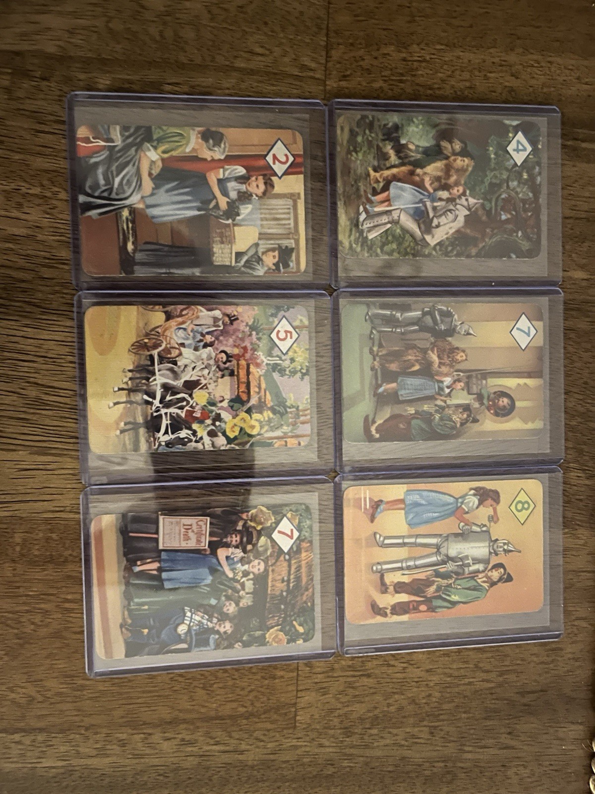Lotto carte Wisard Of Oz 1940