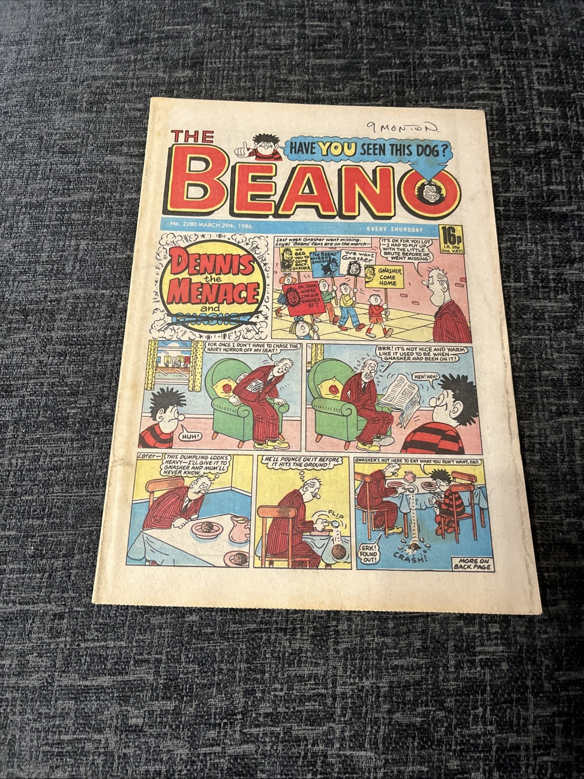Beano Comic - #2280 - 29 March 1986
