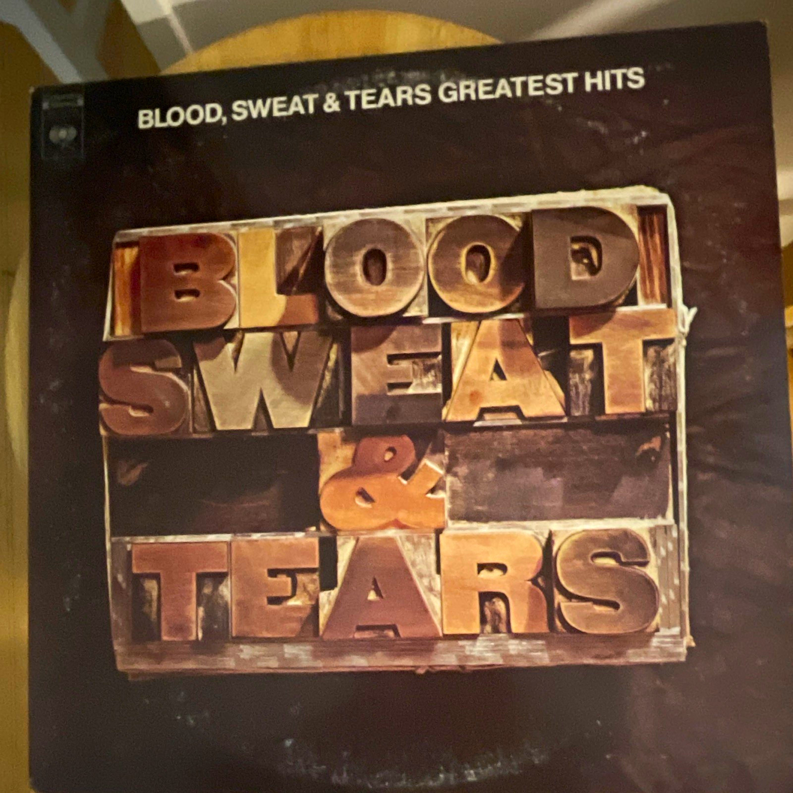 Blood, Sweat & Tears Greatest Hits 12" Vinyl LP Record Columbia Black Sleeve