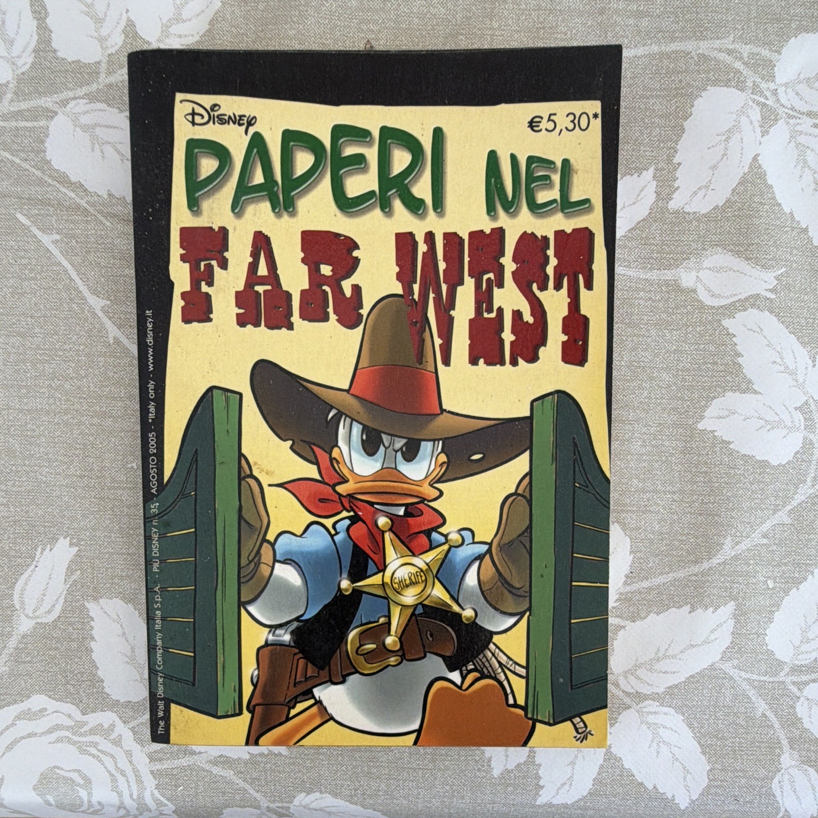 Disney Paperi nel Far West (2005) fumetto a colori italiano copertina morbida