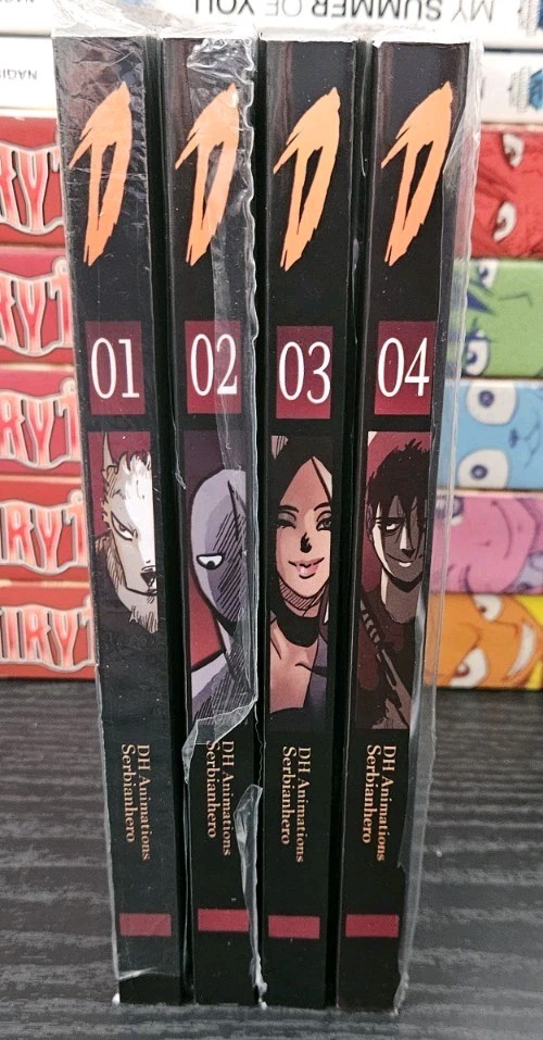 Manga Dog Ningen Uncensored! Bundle Vol 1-4 English Volumes Rare OOP
