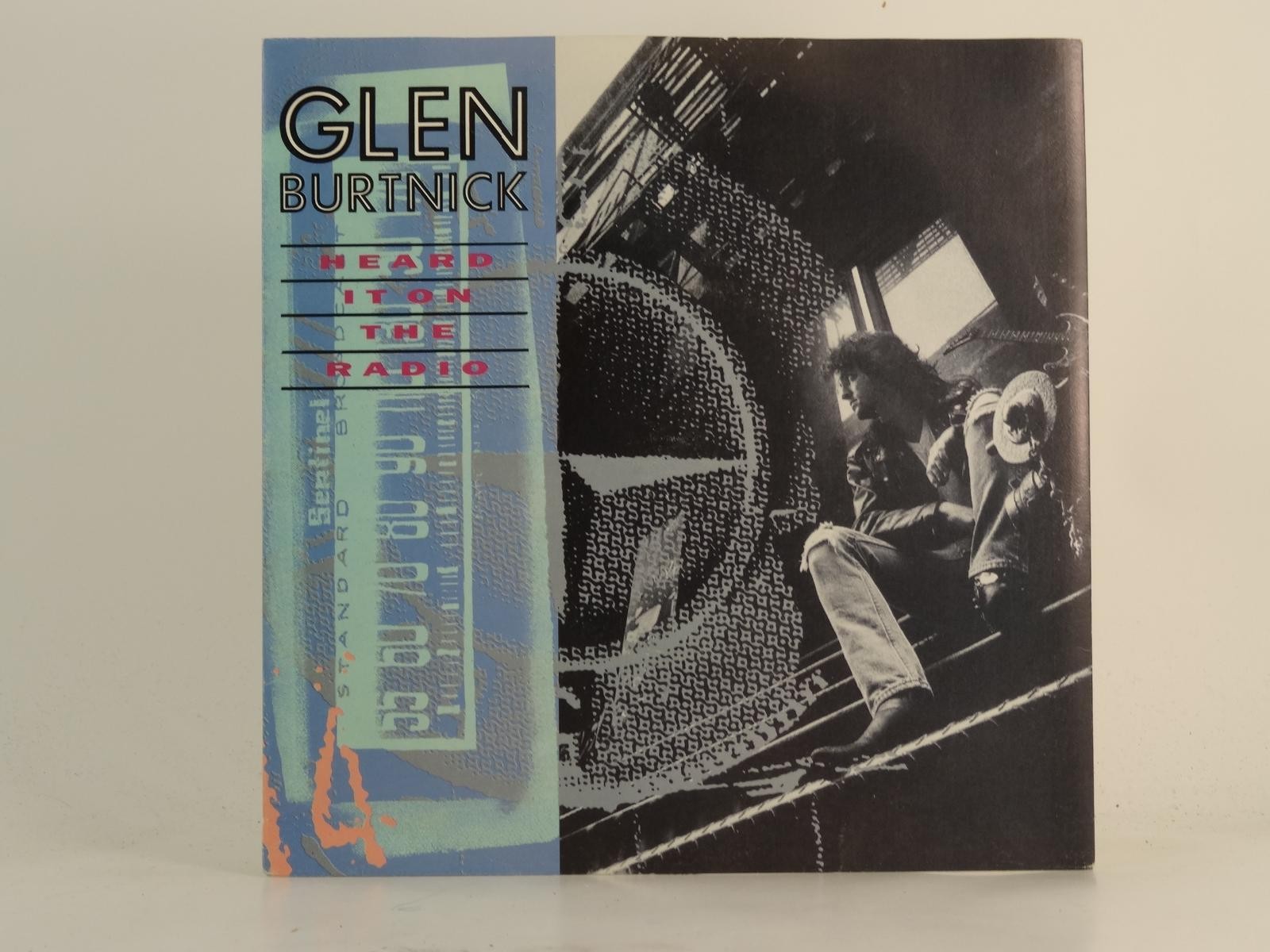 GLEN BURTNICK HEARD IT ON THE RADIO (78) 2 Track 7" Single plus Picture Sleeve A