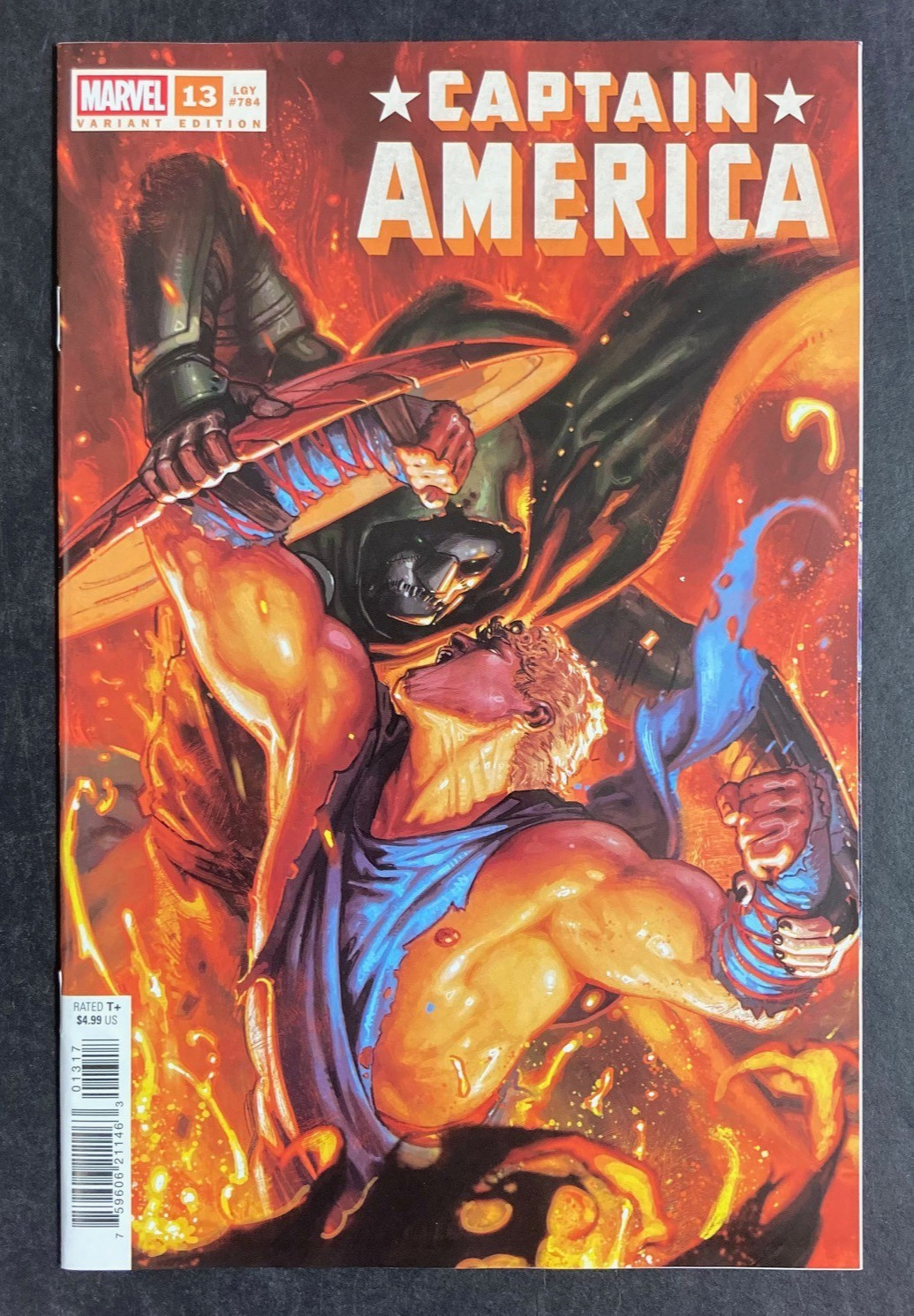 Captain America #13 (2026) VF/NM 1:25 David Paratore variante Marvel Comics