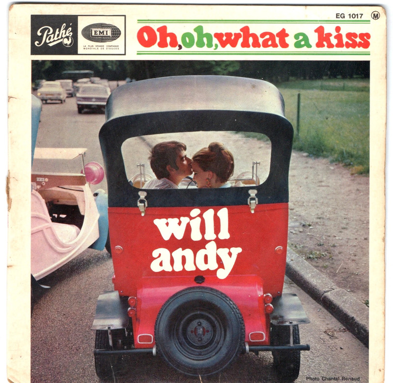Will Andy - 45 T EP Oh Oh What A Kiss (1964)