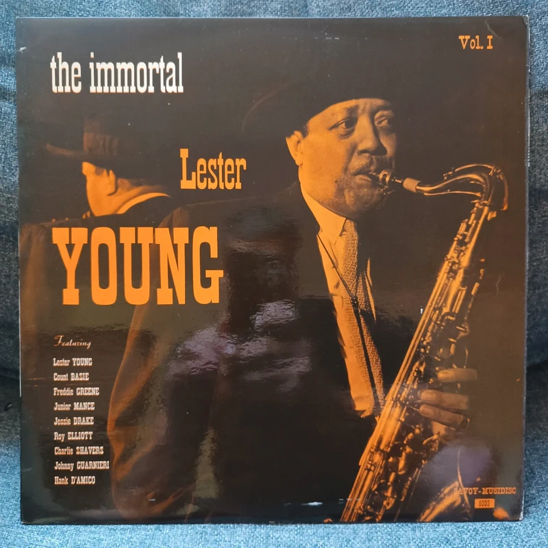 Lester Young The immortal french Savoy musidisc SA 6003 lp