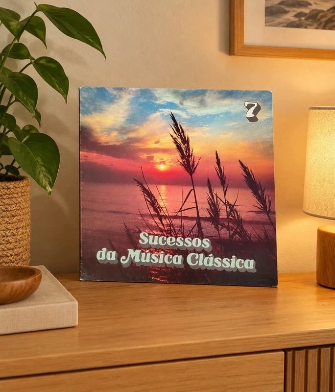 Disco Vinil - Sucessos de Música Clássica.