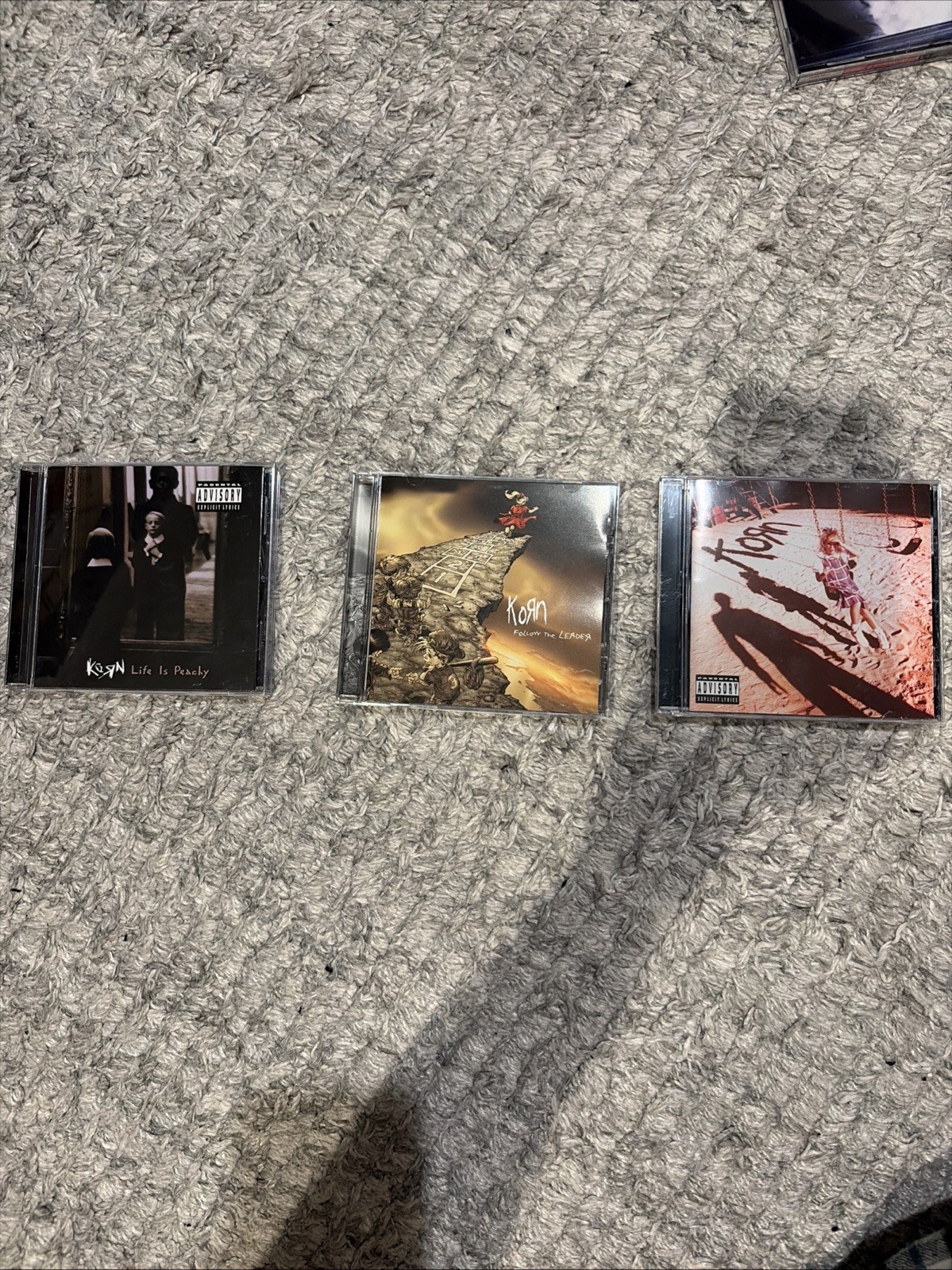 KORN LOT ALL NEW JUST OPENED 3 SET