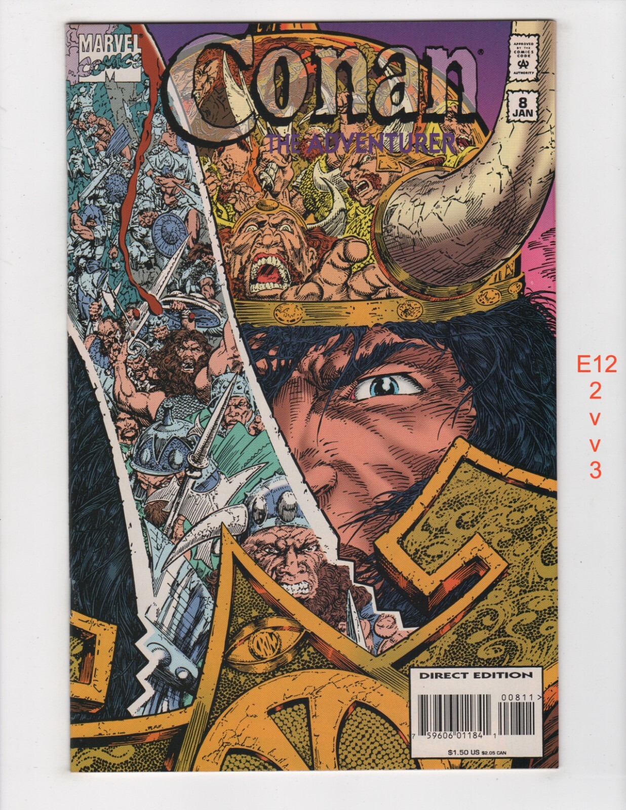 Conan l'Avventuriero #8 VF/NM 1994 Marvel e1223
