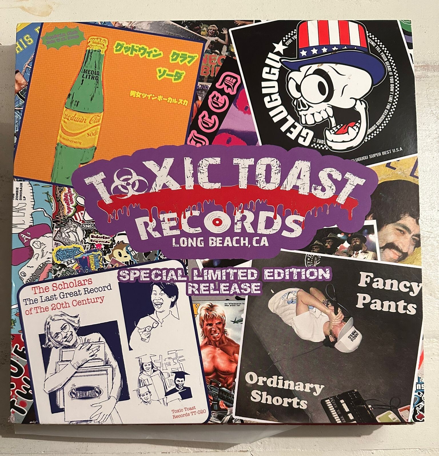GELUGUGU - TOXIC TOAST RECORDS LTD ED TT-666 - BLACK VINYL LP - VG+ - A13