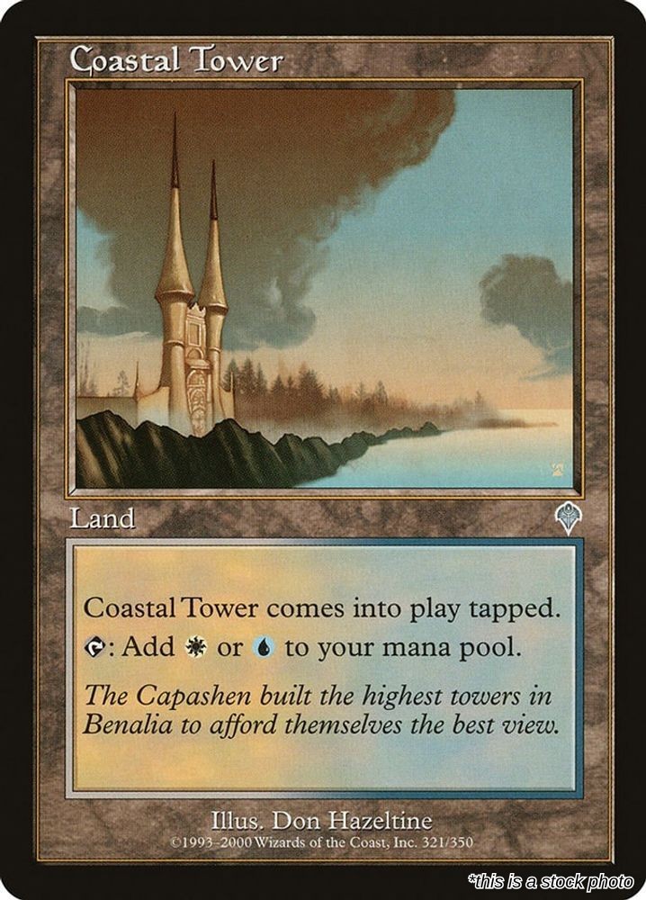Coastal Tower Invasion [INV - 321] Magic Uncommon LP