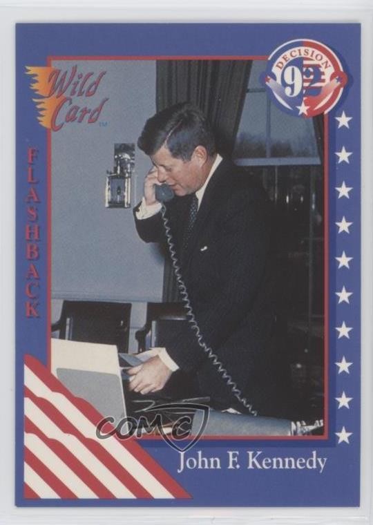 1992 Wild Card Decisione '92 John F Kennedy #56 07ke