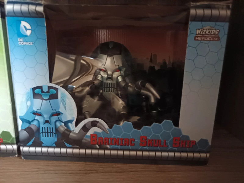 Convention Exclusive DC Heroclix Brainiac Skull Ship