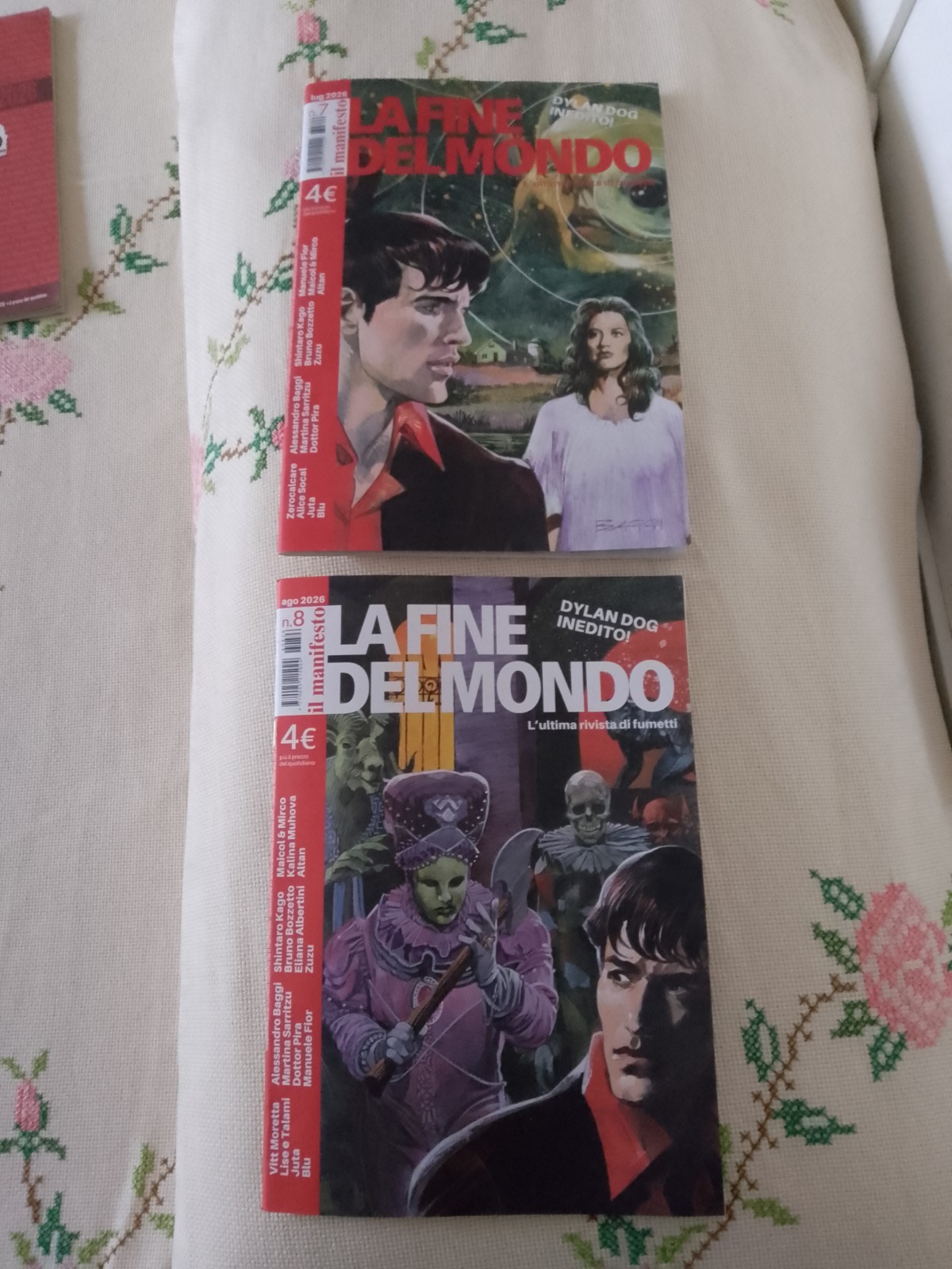 Panini Comics Dylan Dog La fine del mondo n. 8 Inedito a colori ITA 2026