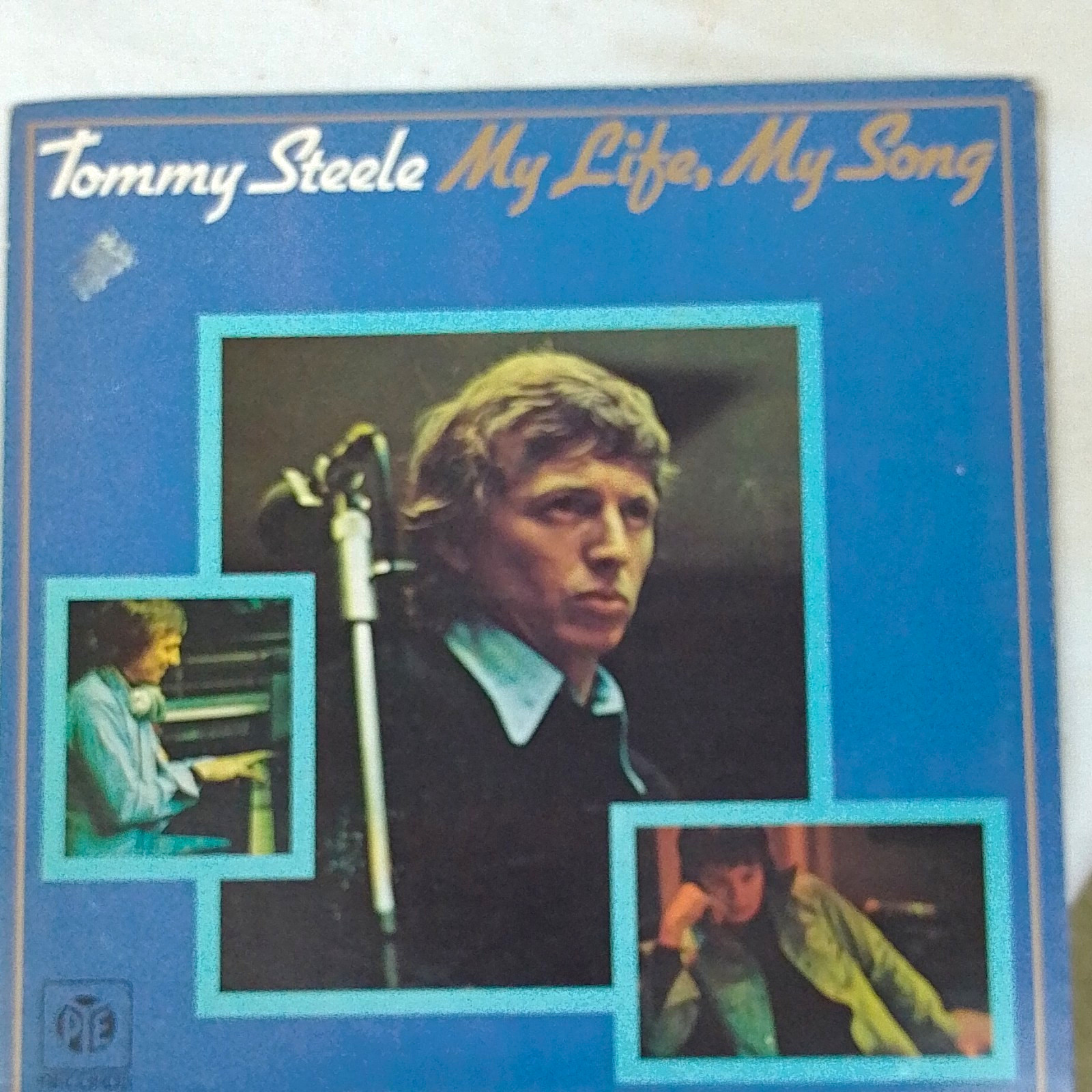 Tommy Steele My Life, My Song Pye TS101 12" Black Vinyl LP 1974 Pop
