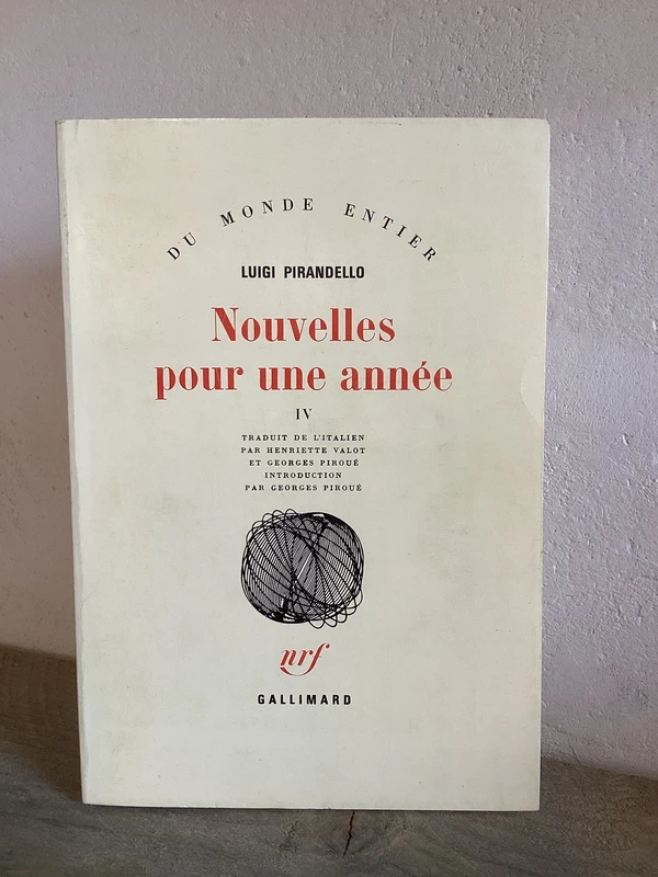Pirandello Nouvelles d’une année Nrf IV