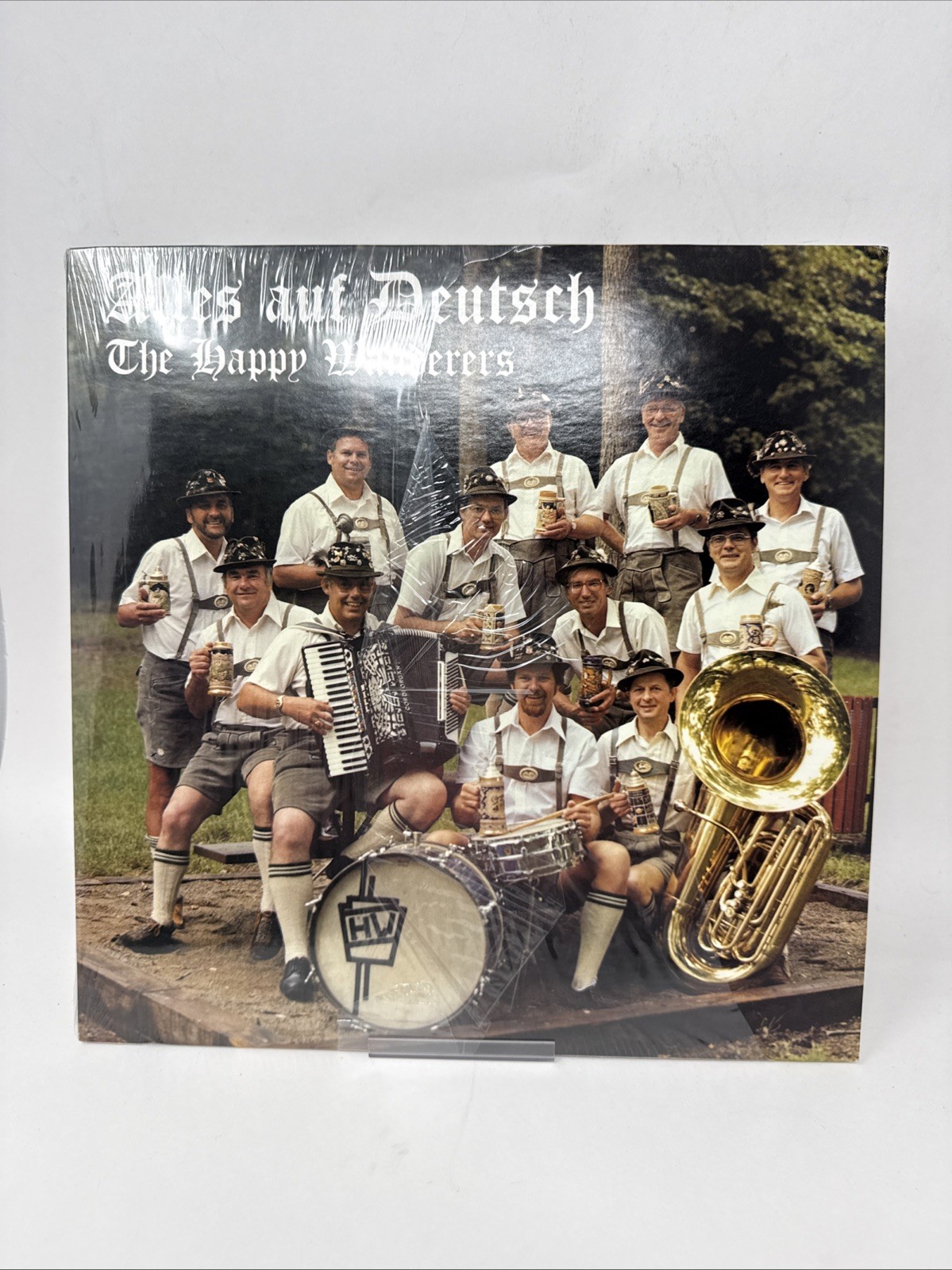 Alles Auf Deutsch The Happy Wanderers Vinyl LP VG German Oompah Brass Band