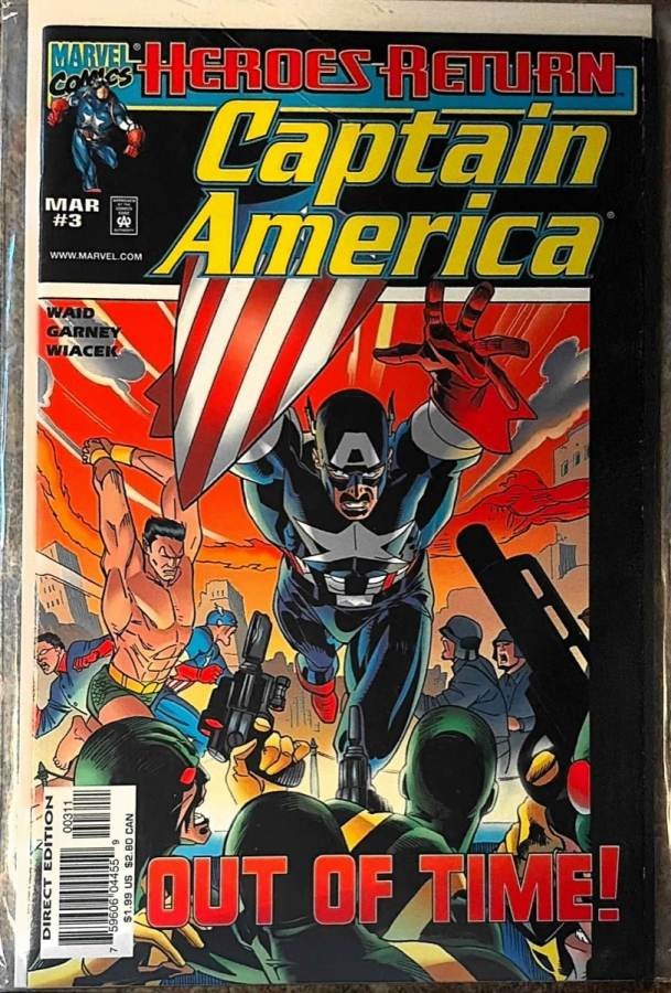 Captain America #3 (1998) Marvel prima stampa fumetto Hydra