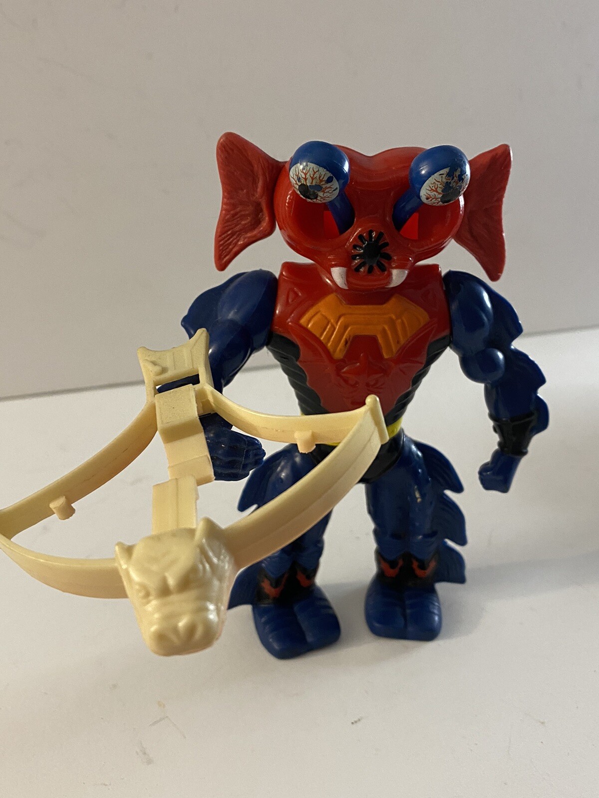 Vintage MOTU He-Man MANTENNA Orda del Male Sciolto Mattel 1984 [n]