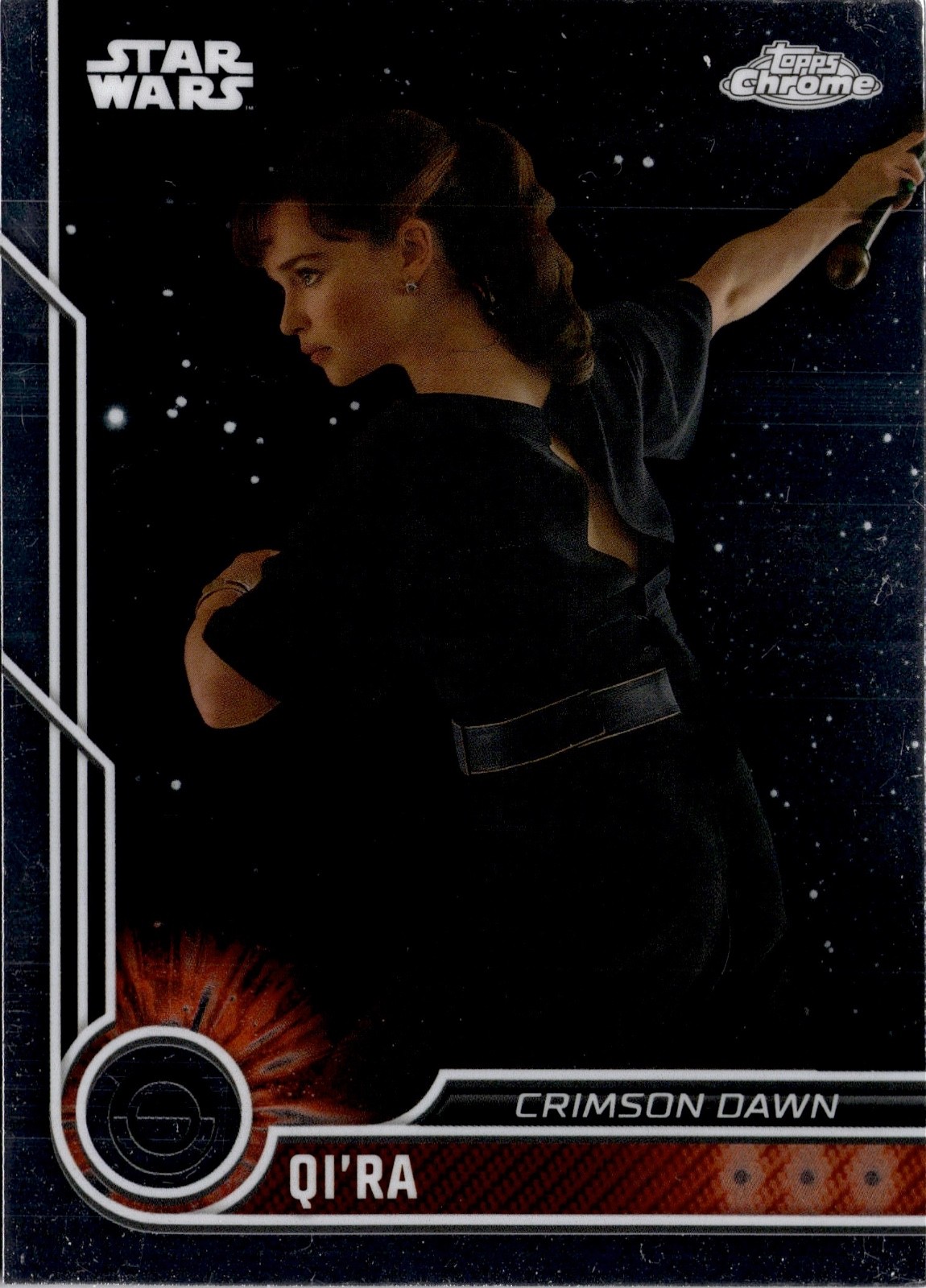 2023 Topps Chrome Star Wars Qi'ra Base 22