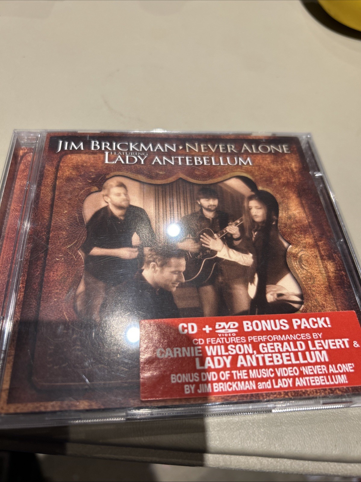 Never Alone by Jim Brickman (CD, Apr-2010, SLG Records)