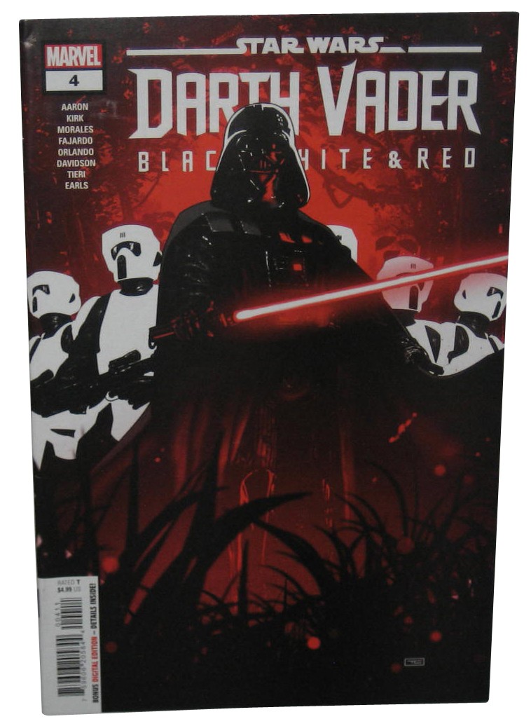 Star Wars Darth Vader Black White & Red (2023) Comic Book #4