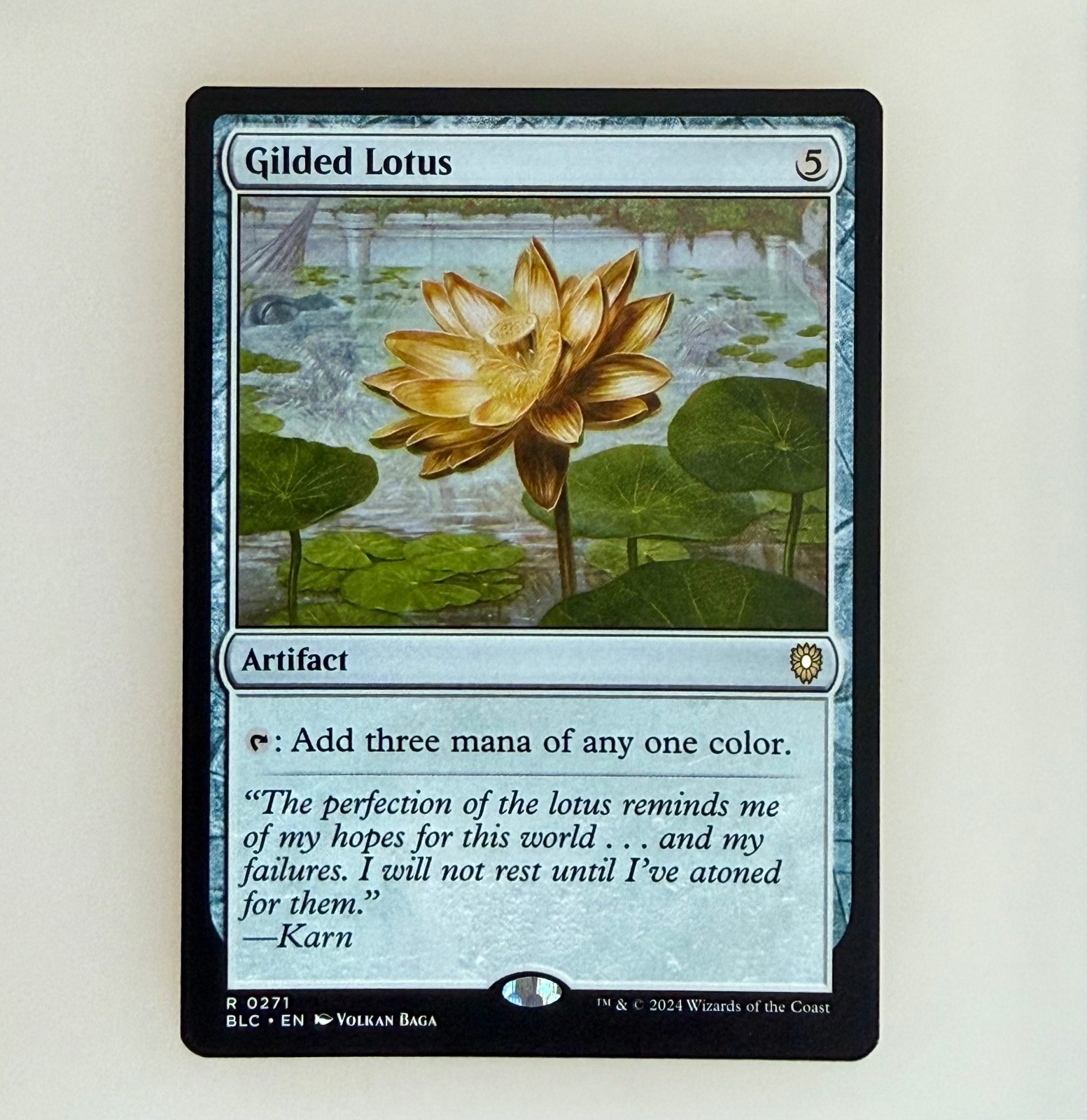 Magic: The Gathering Gilded Lotus Commander: Bloomburrow NM