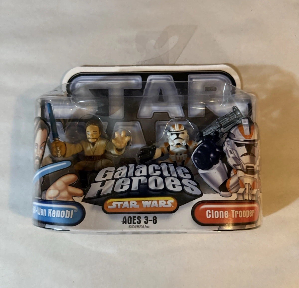Star Wars Modellino OBI-WAN KENOBI & CLONE TROOPER Eroi Galattici 2006