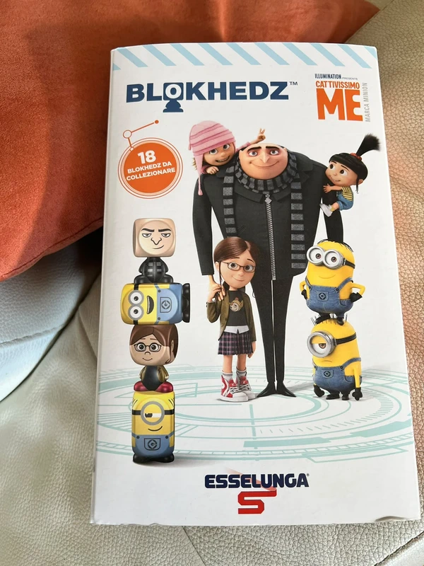 Collezione Completa Cattivissimo Me & Minions Blokhedz- Esselunga