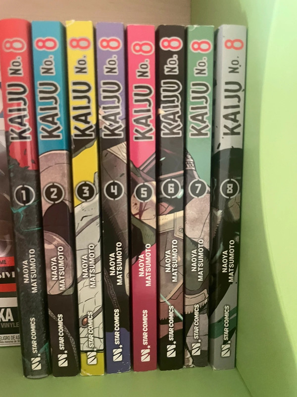 Kaiju n8 volumi dall’1 all’8