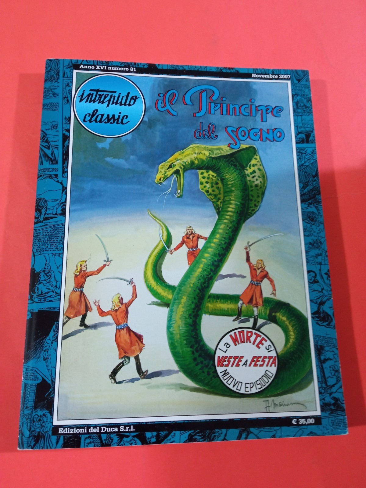 INTREPIDO CLASSIC 81 ED. DEL DUCA IL PRINCIPE DEL SOGNO 21 COPIA NUMERATA OTTIMO