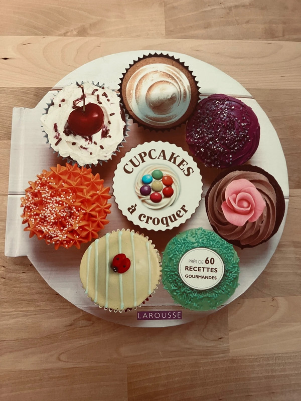 Livre de cuisine- recettes cupcakes