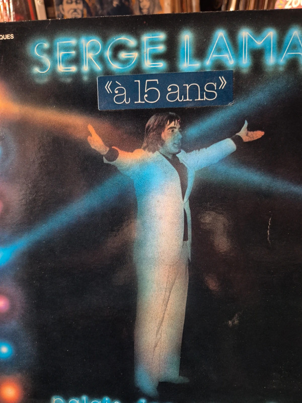 Serge Lama   Palais des Congrès   Double 33T