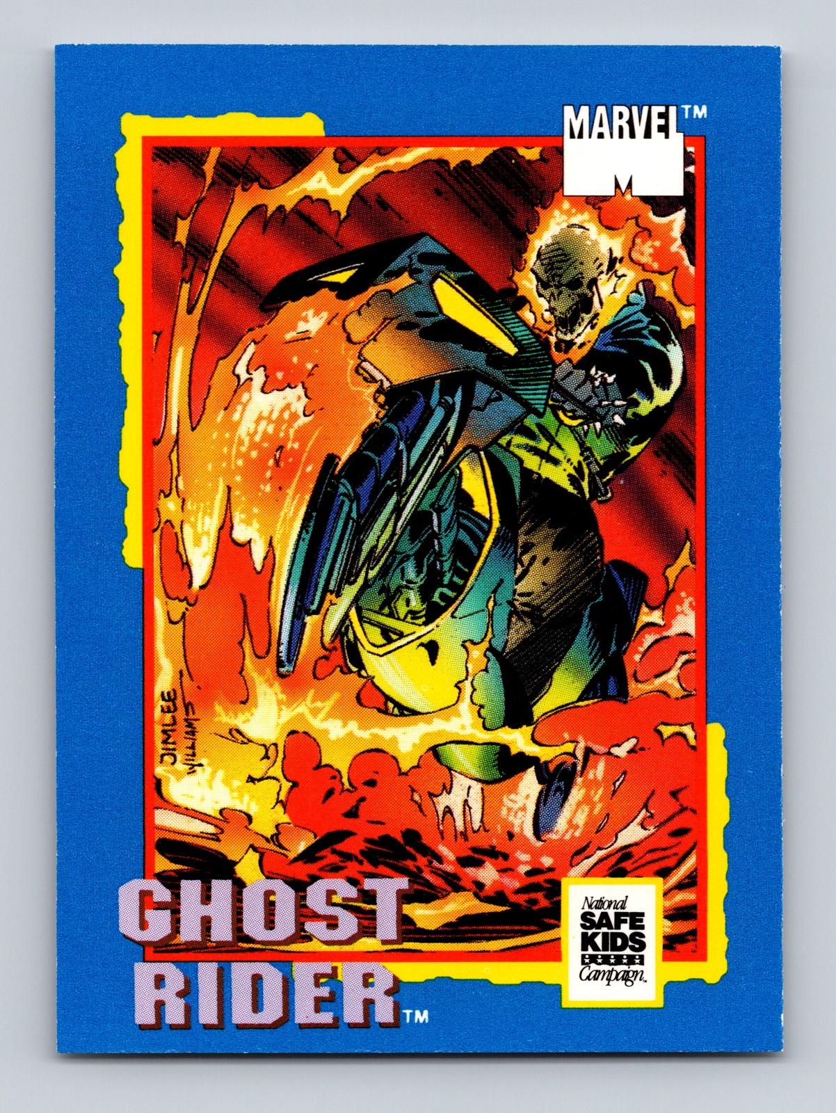 1991 Impel Trading Card Treats #NNO Ghost Rider